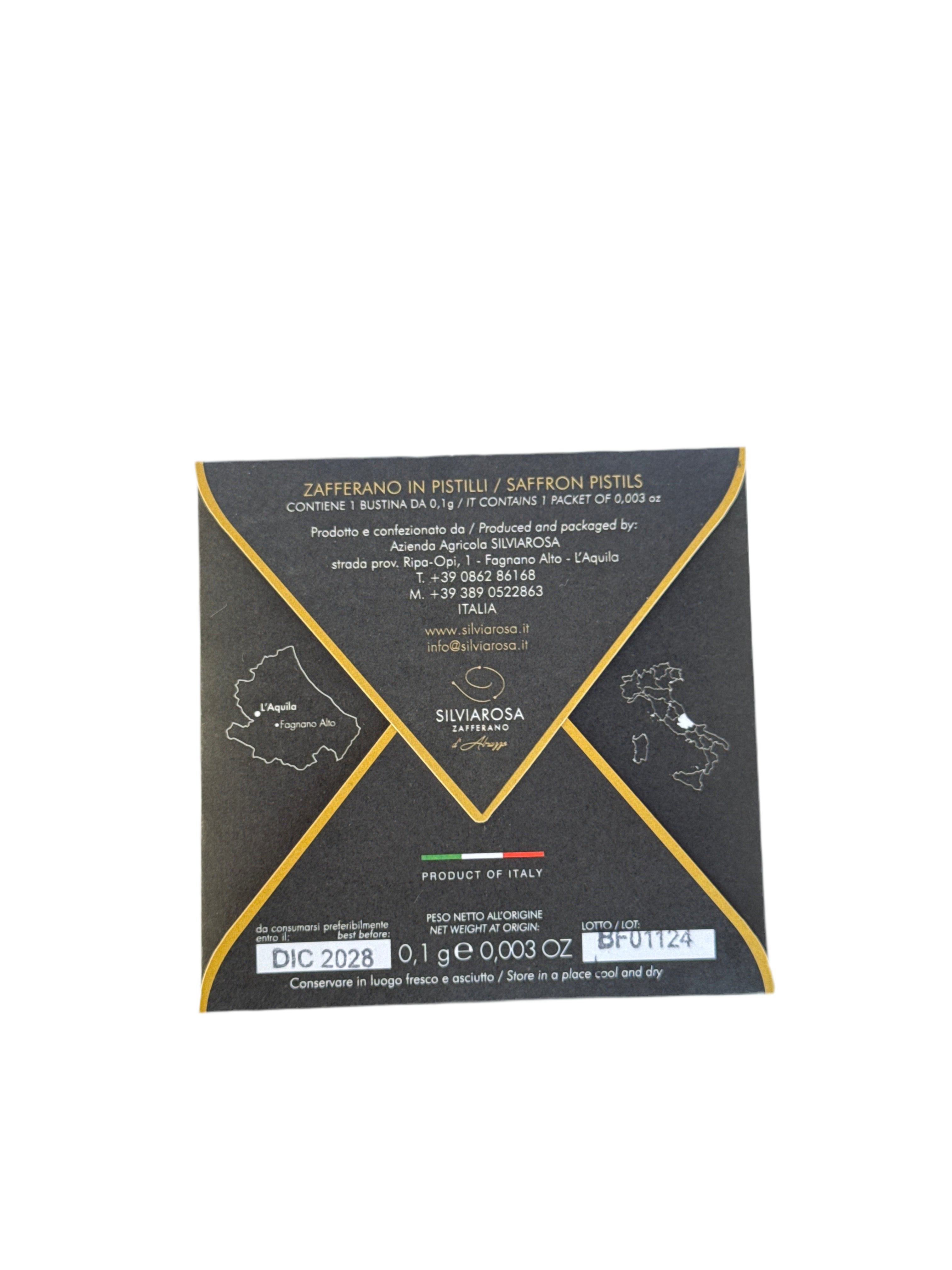 Silviarosa Zafferano Pistilli 0,1gr
