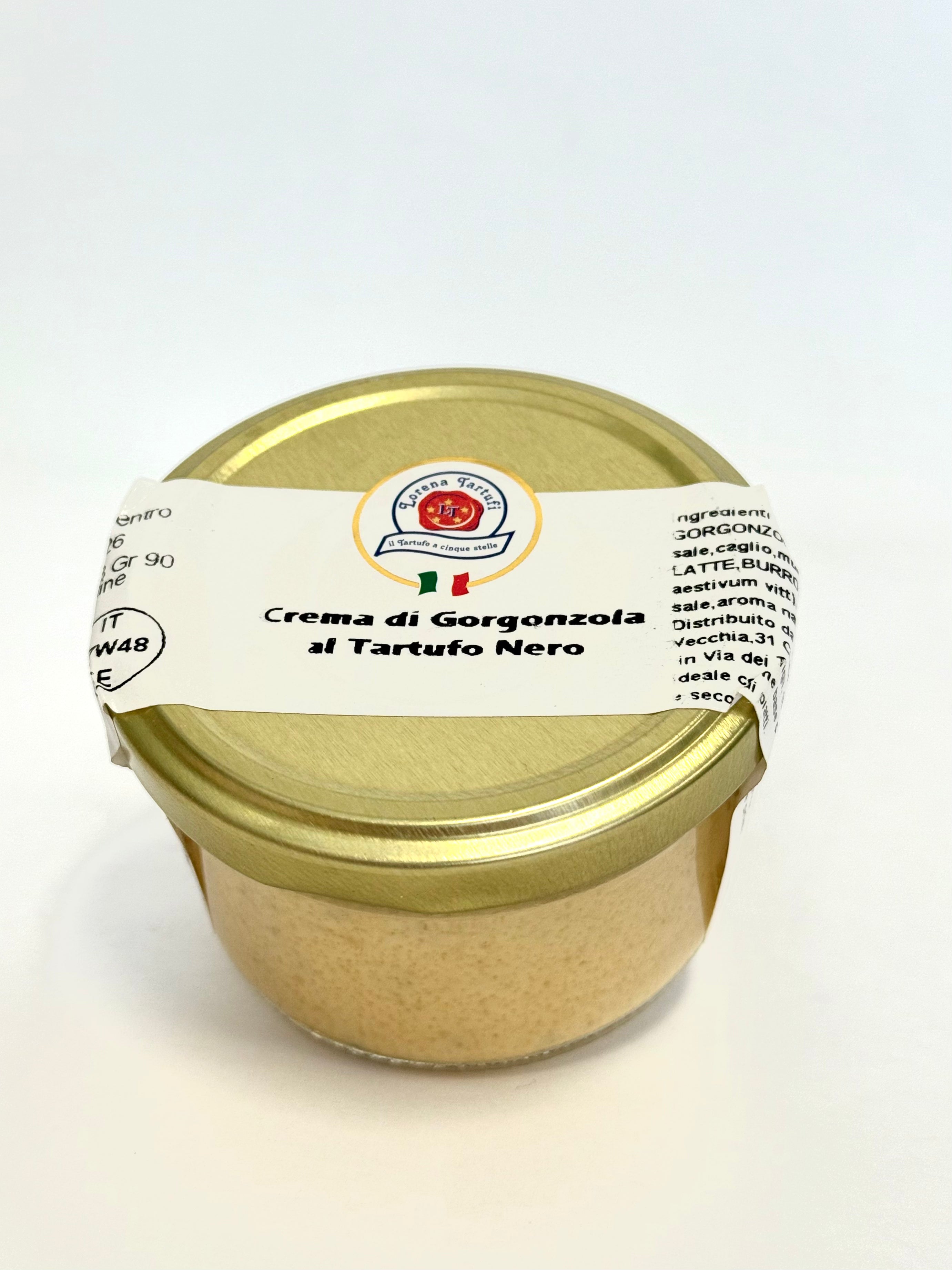 Lorena Tartufi Crema di Gorgonzola al Tartufo Nero 90gr