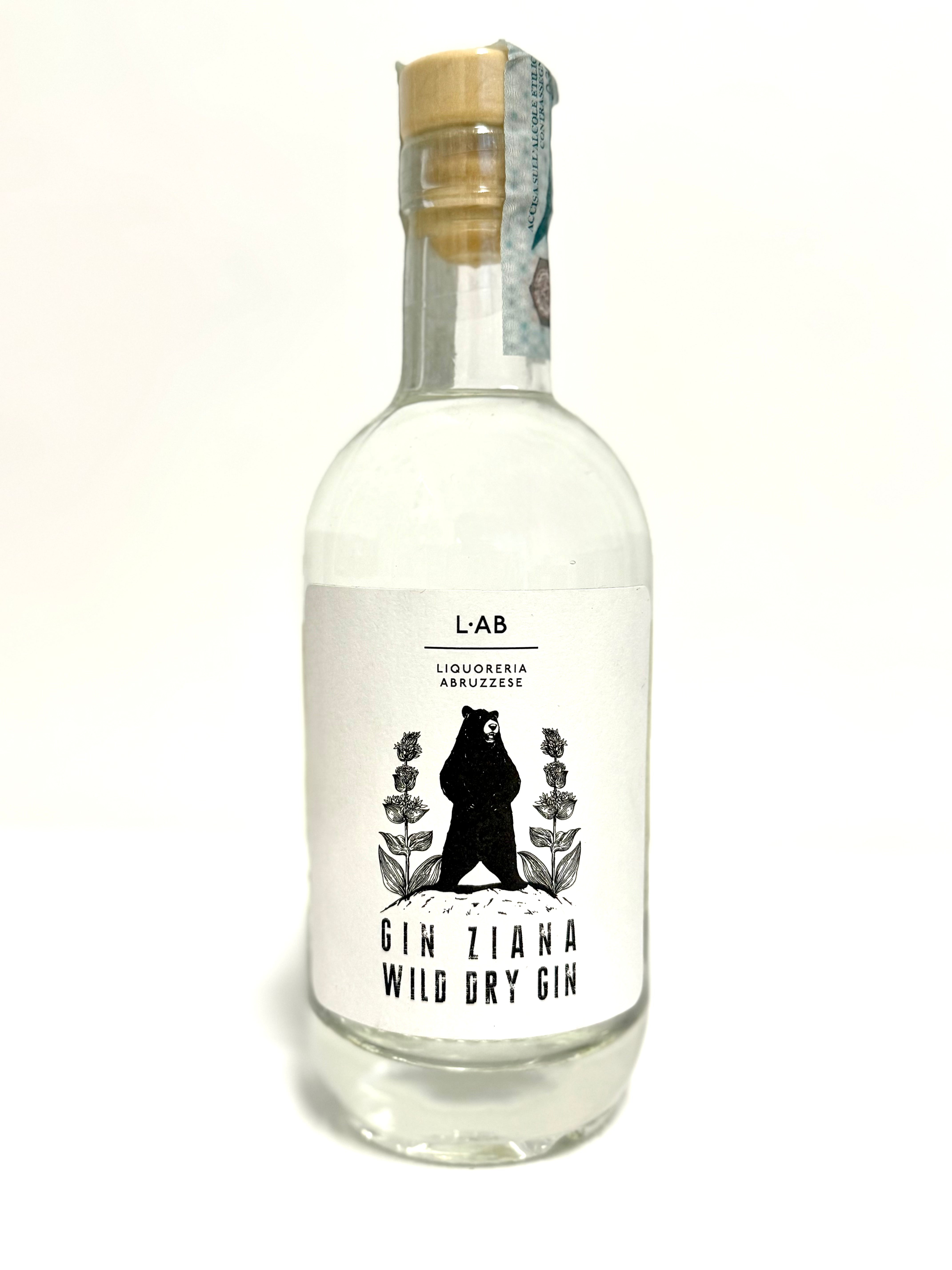 LAB Liquoreria Abruzzese Gin-Ziana Wild Dry Gin 350ml