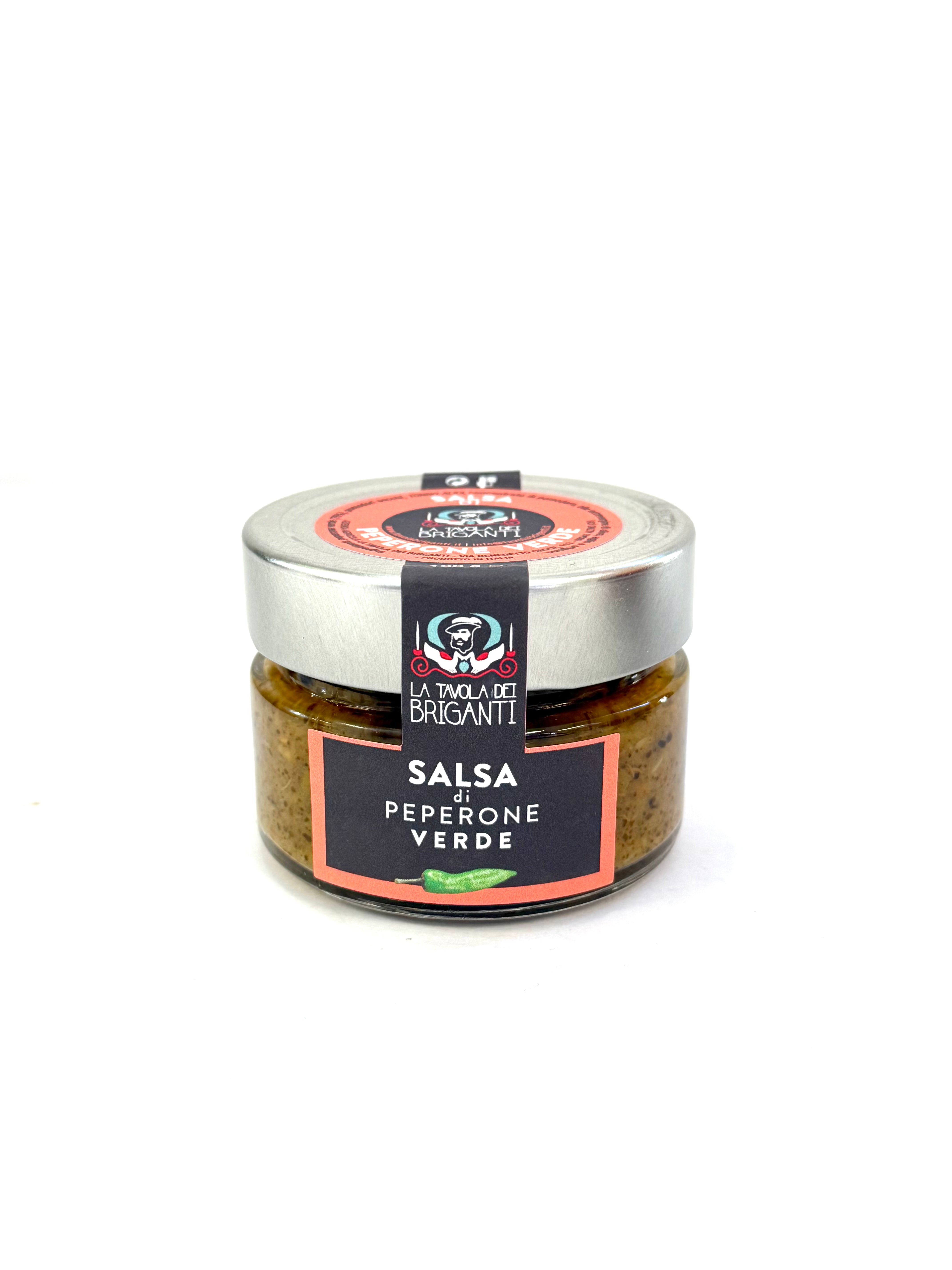 Tavola Briganti Salsa di Peperone Verde 100gr