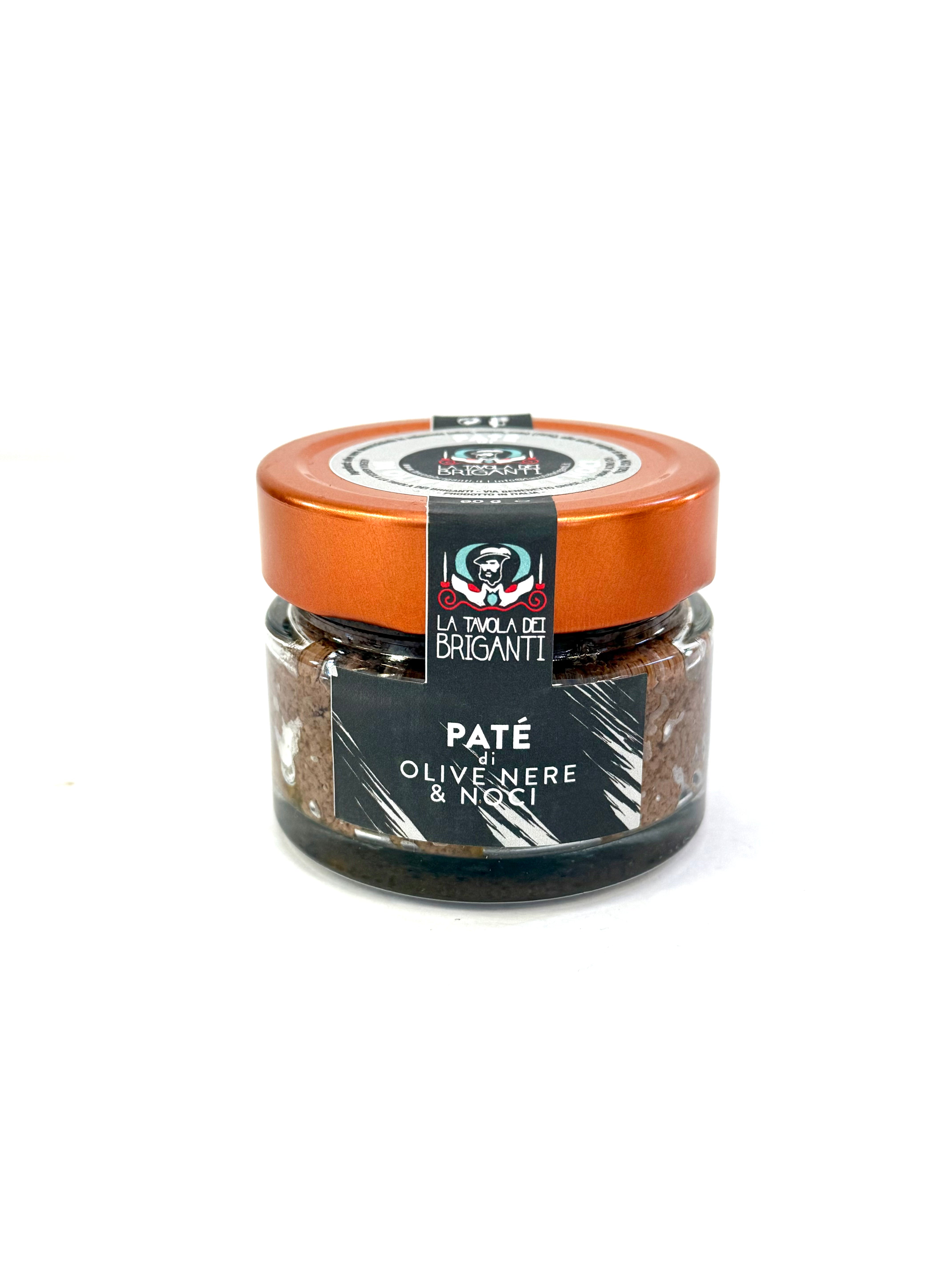 Tavola Briganti Paté di Olive Nere e Noci 90gr