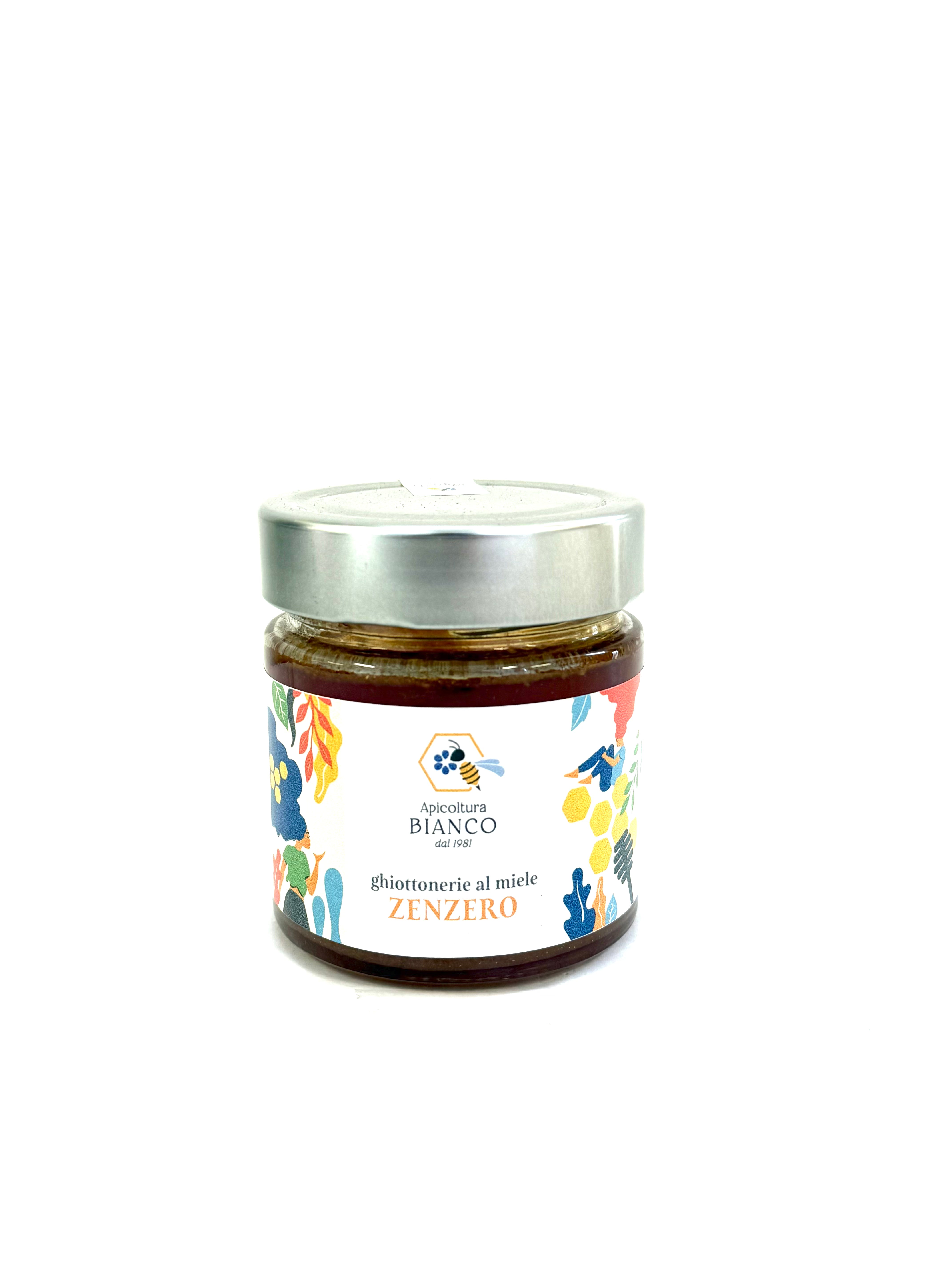 Miele Apicoltura Bianco Zenzero 250 gr