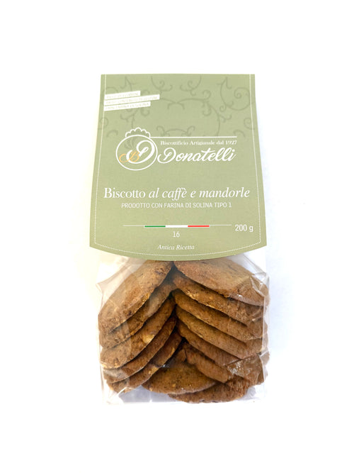 Donatelli Biscotto al caffè e mandorle