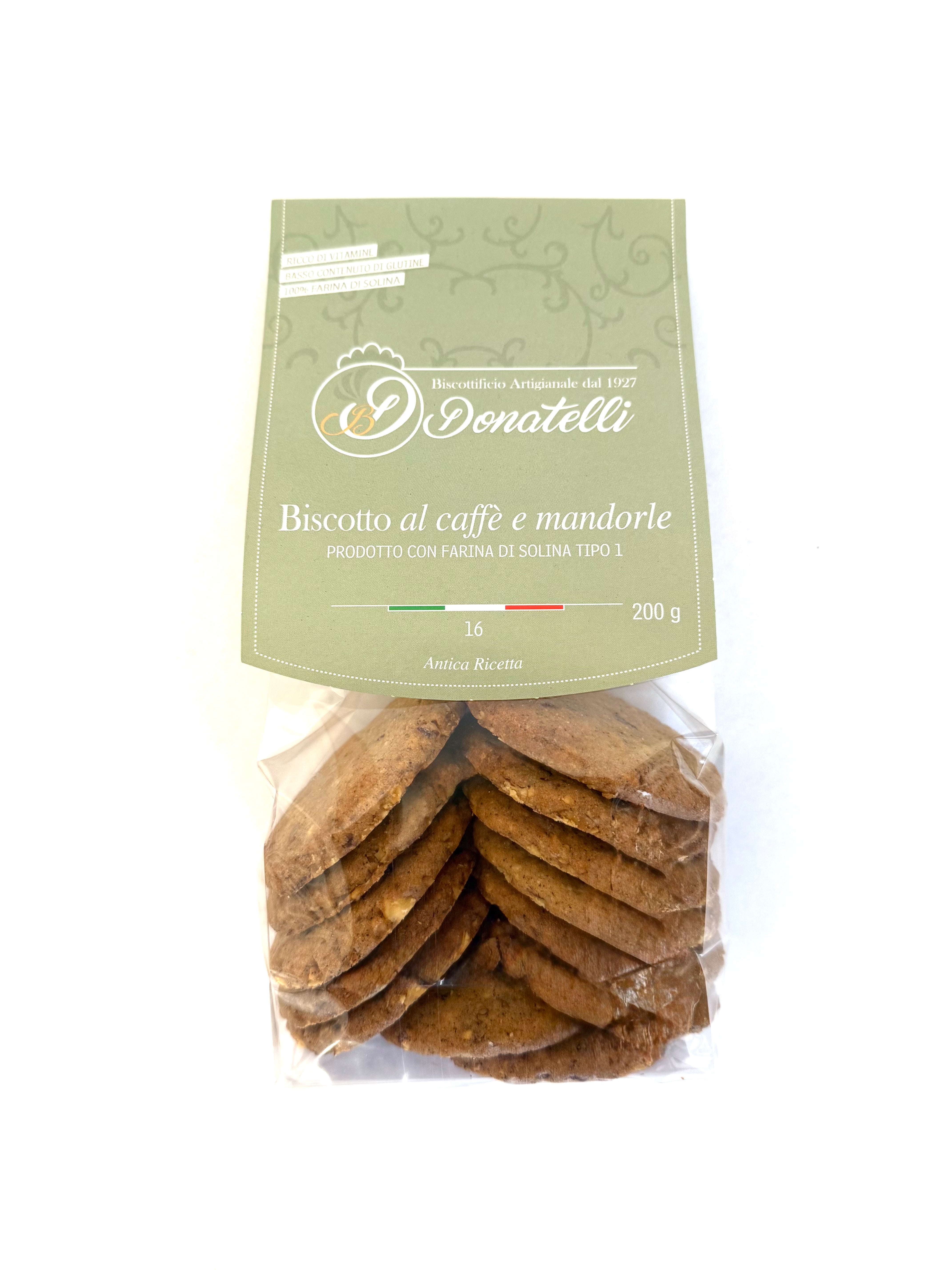 Donatelli Biscotto al caffè e mandorle