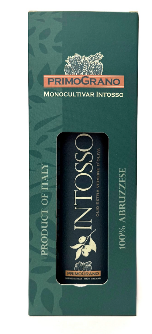 Rustichella d’Abruzzo Olio extravergine d’oliva , PRIMOGRANO, monocultivar, intosso, 250ml