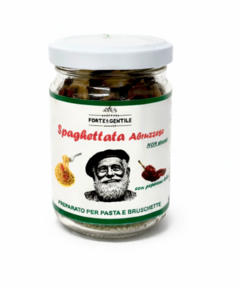 Forte e Gentile Spaghettata Abruzzese non piccante, preparato per pasta e bruschette 118gr