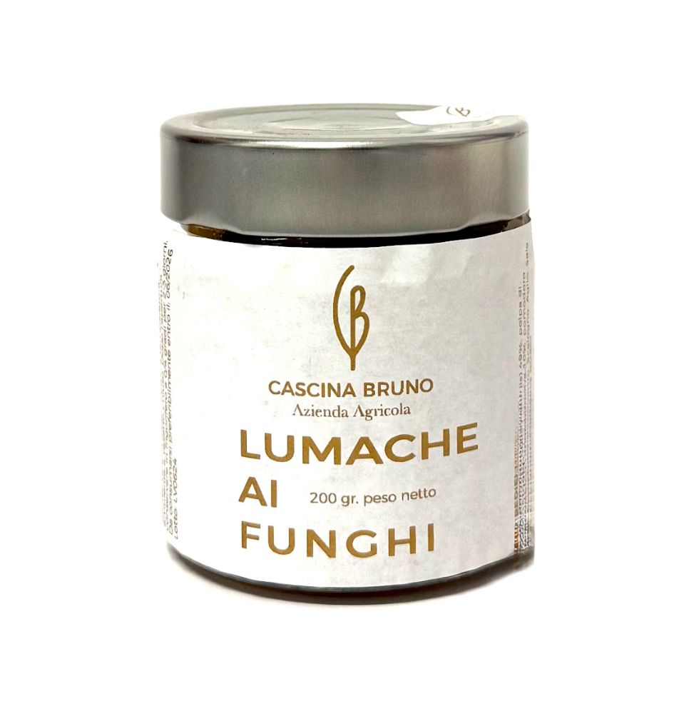 Cascina Bruni Lumache ai Funghi 200gr