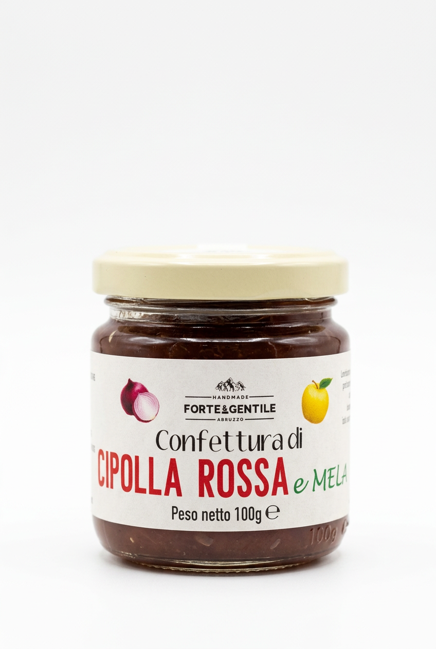 Forte Gentile Confettura di Cipolla Rossa e Mela 92gr