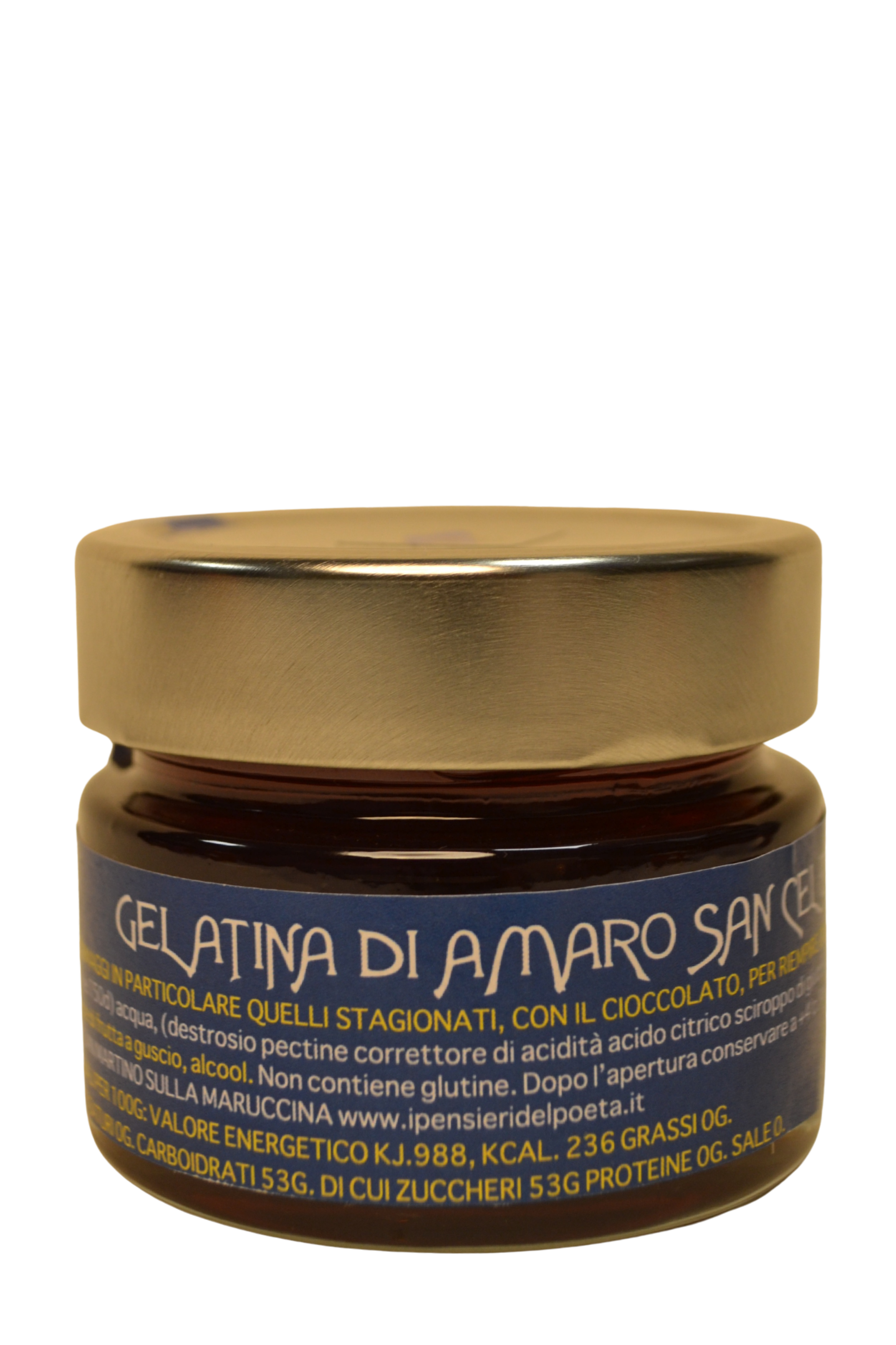 I Pensieri Del Poeta Gelatina Di Amaro San Celestino 110gr