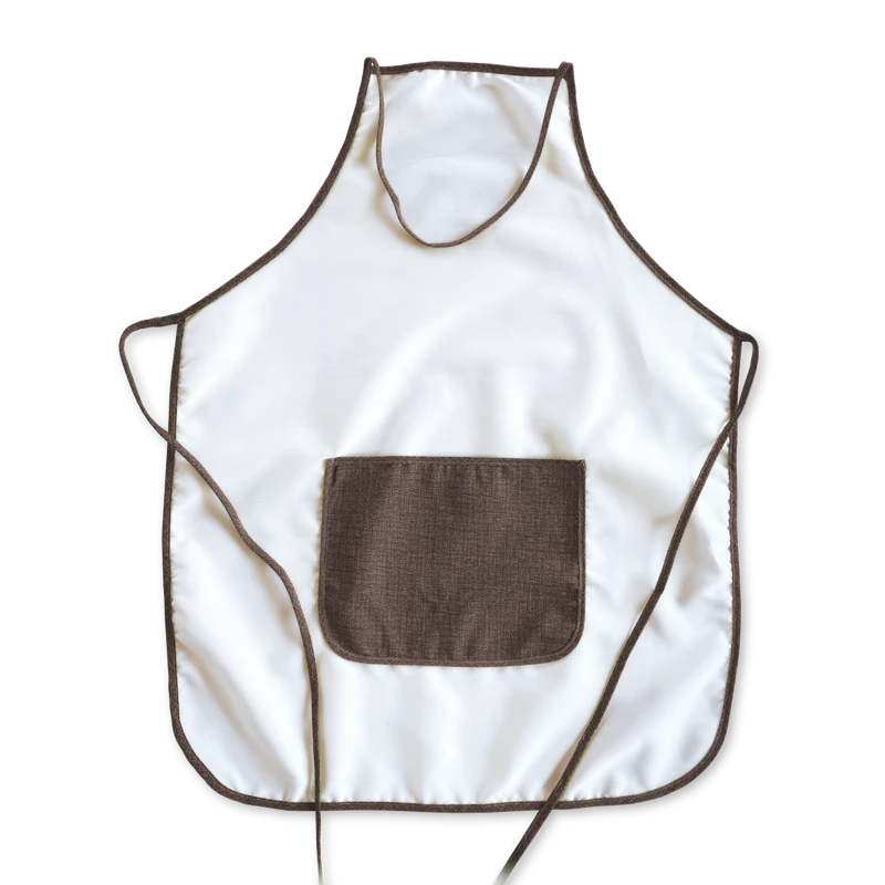 Grembiule Con Singola Tasca Per Cucina 80x70cm