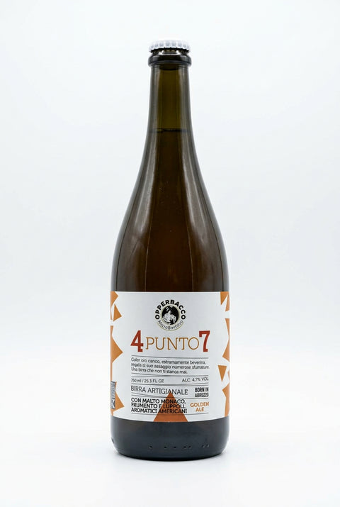 Birrificio Opperbacco 4 punto 7 - 750ml Birra Artigianale
