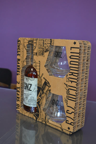 Set Genziana 50cl + bicchieri, liquorificio 7579