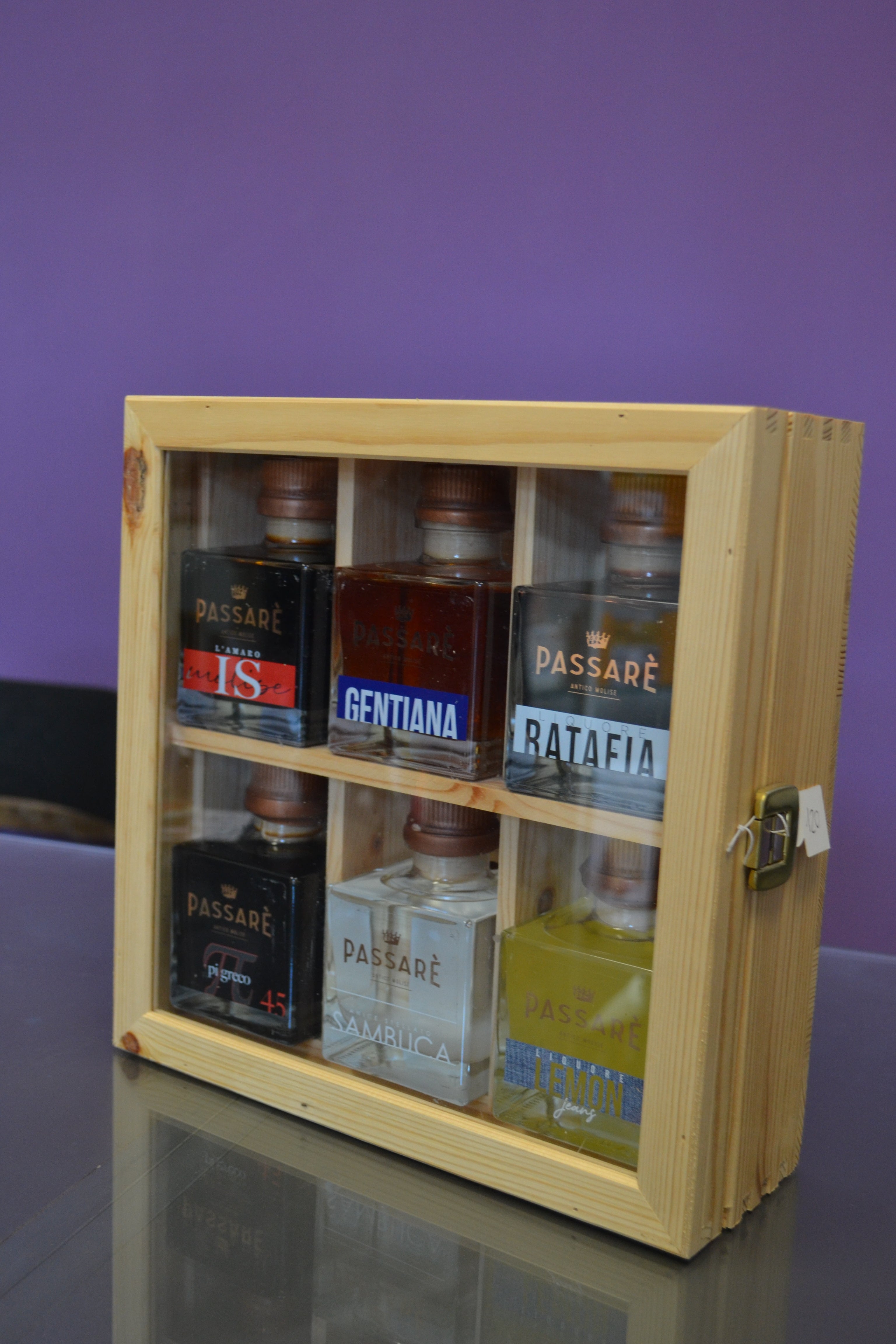 Cofanetto liquori da 20cl x 6pz passarè