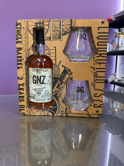 Set Genziana 50cl + bicchieri, liquorificio 7579