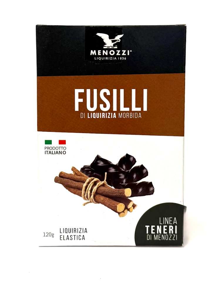 Menozzi Fusilli di liquirizia morbida 120gr