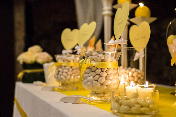 Confettata allestita per un evento