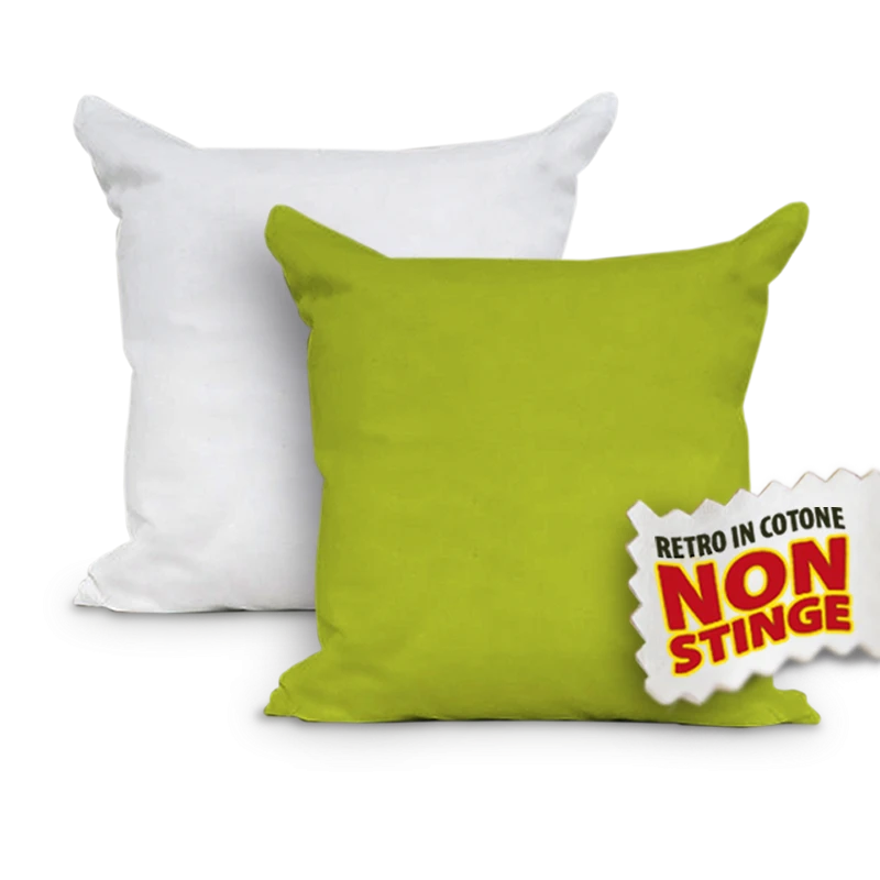 Federa con Cuscino Quadrata Per Sublimazione 40x40cm