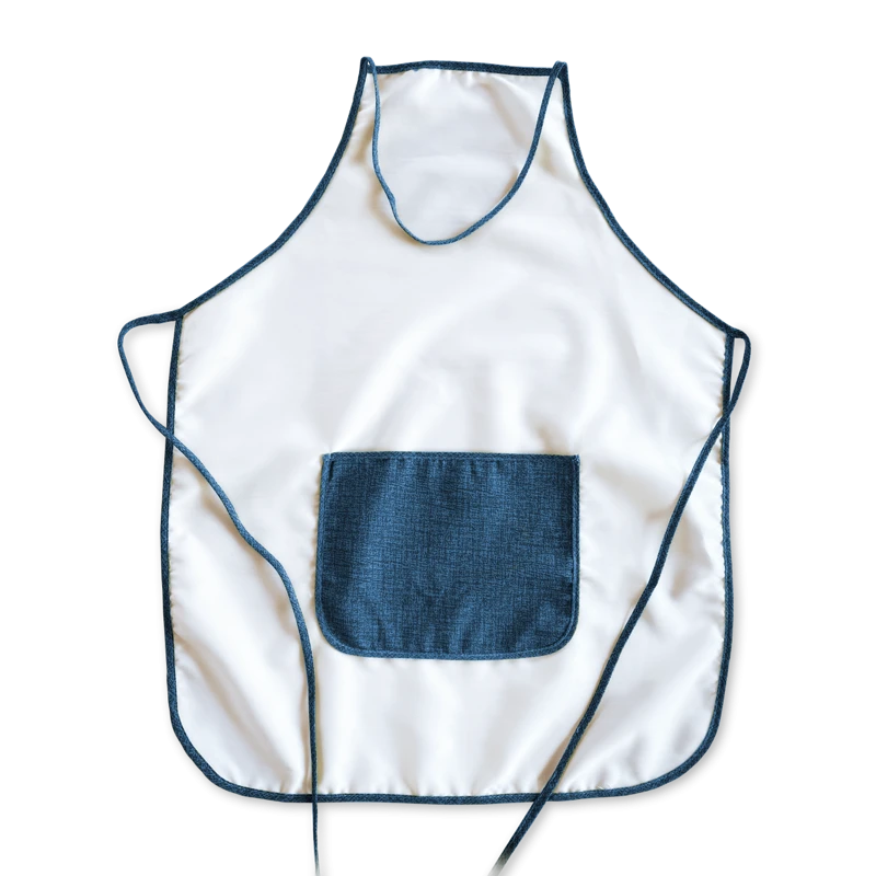 Grembiule Con Singola Tasca Per Cucina 80x70cm