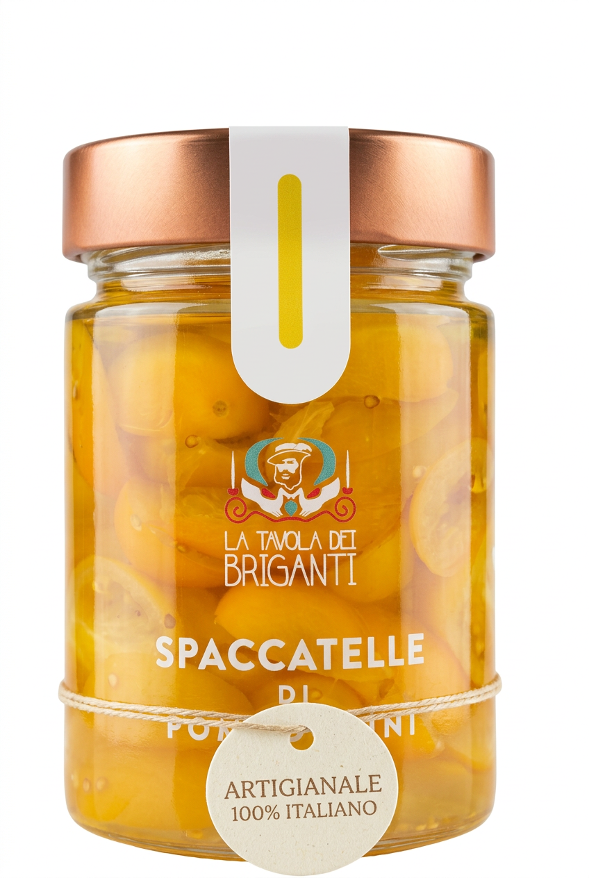 Tavola Briganti Spaccatelle di Pomodorini Gialli 350gr